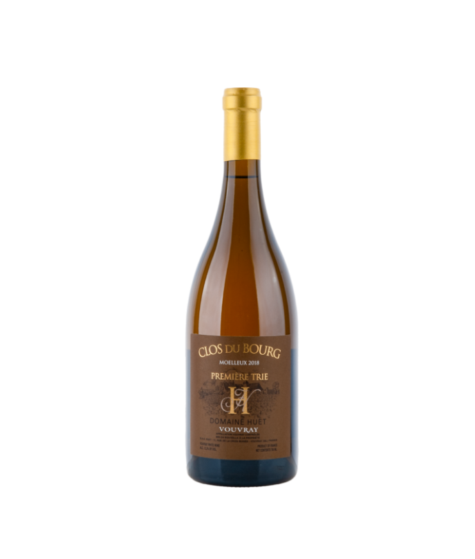 Domaine HUET Vouvray "Le Clos du  Bourg" Moelleux 1ere Trie 2018