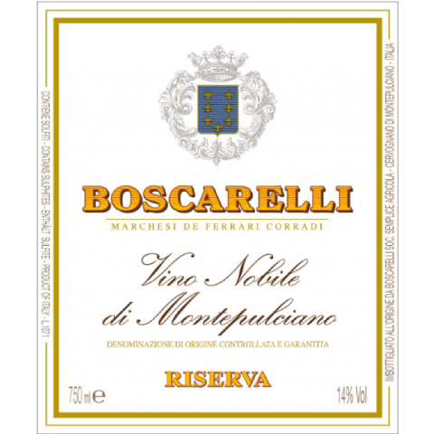 Poderi Boscarelli Vino Nobile di Montepulciano Riserva DOCG 2018